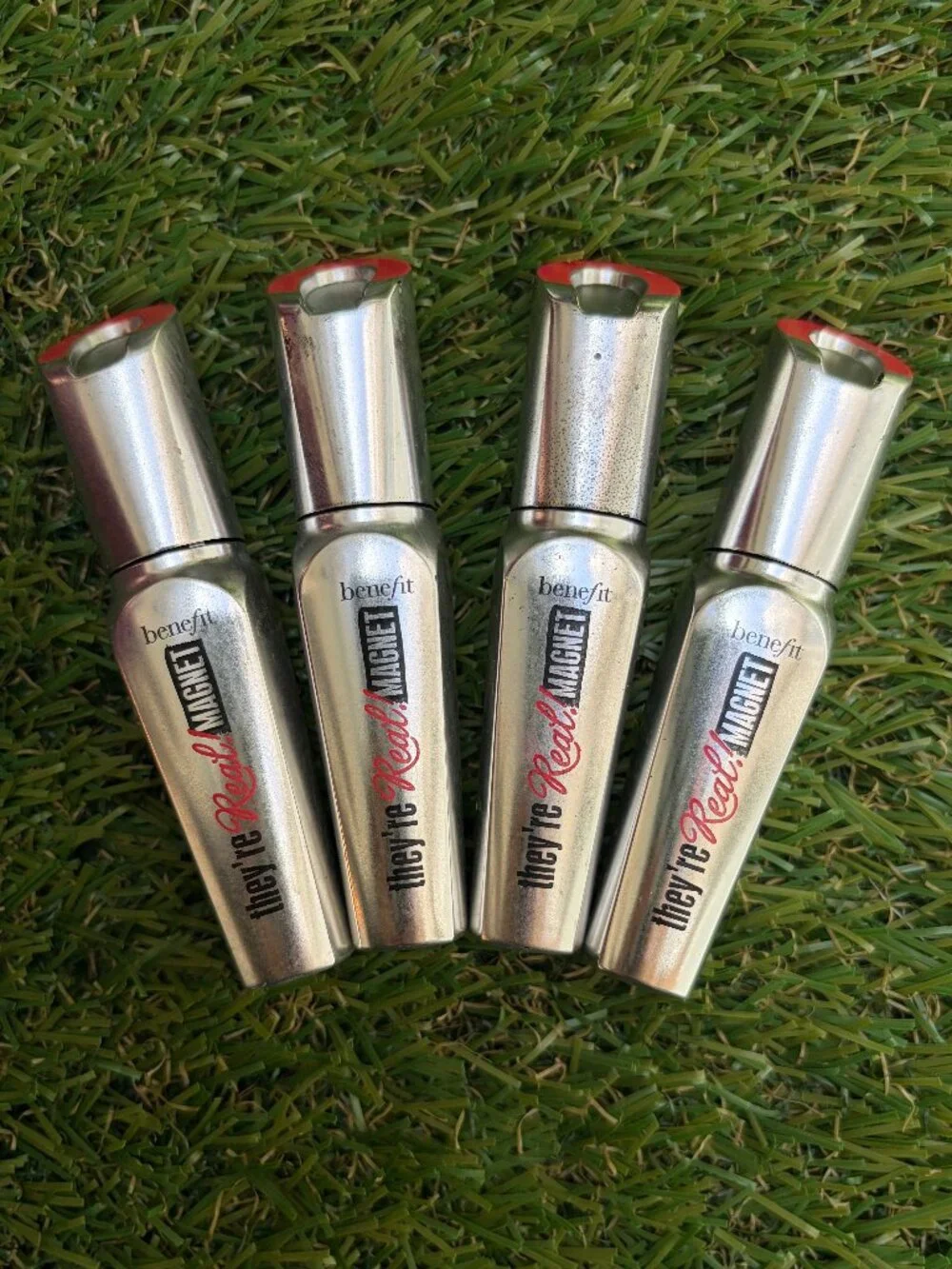 Bundle of 4 - Benefit They're Real! Magnet Extreme Lengthening Mascara Minis